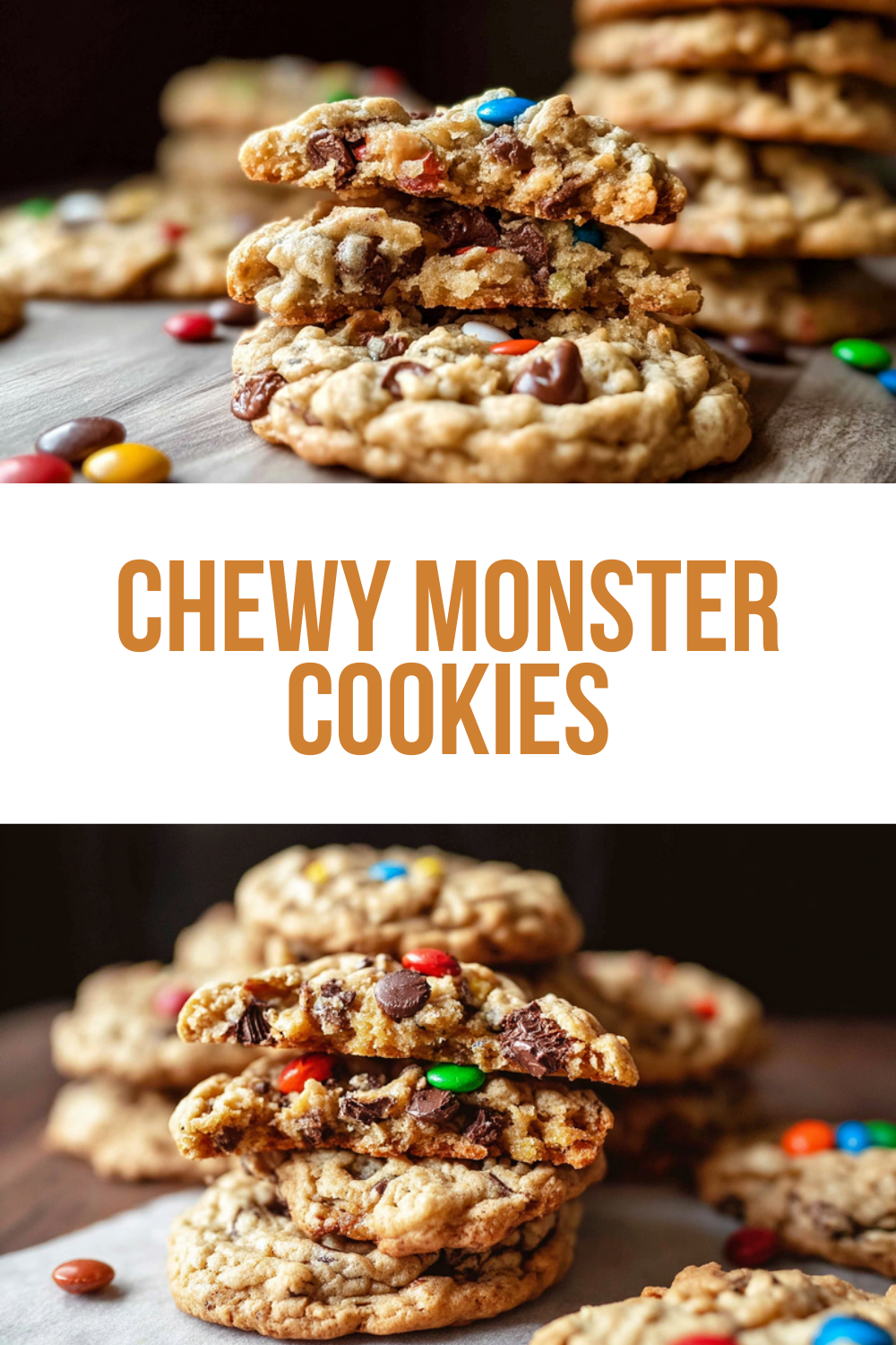 Chewy Monster Cookies