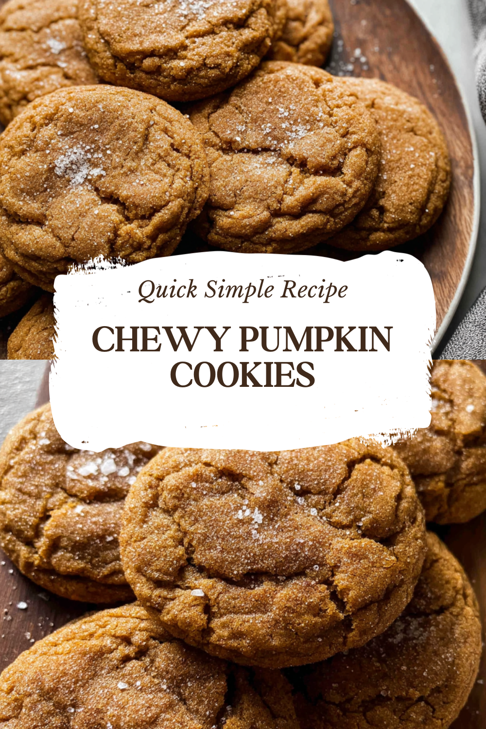 Chewy Pumpkin Cookies