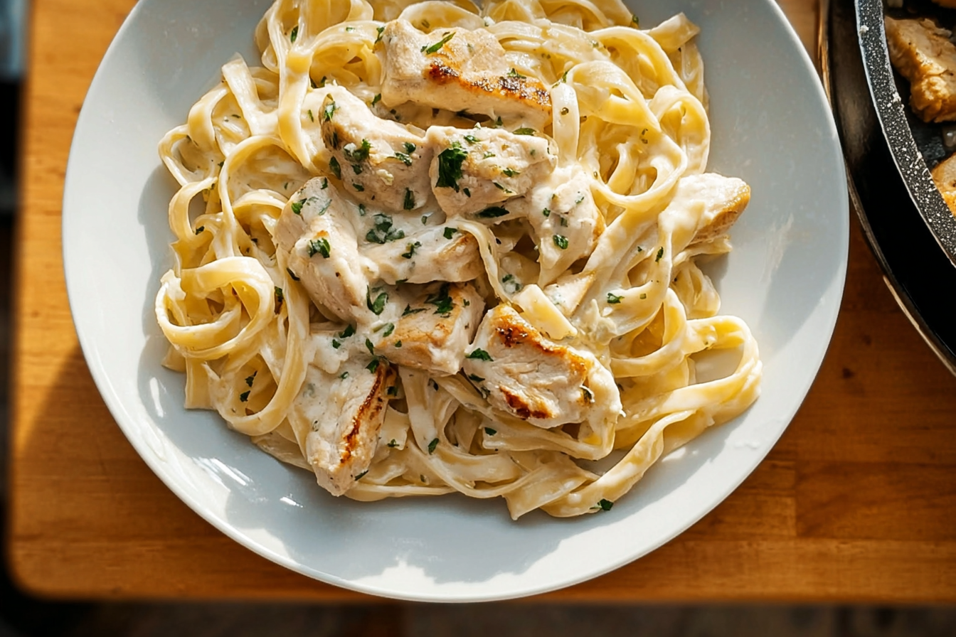 Chicken Fettuccine Alfredo