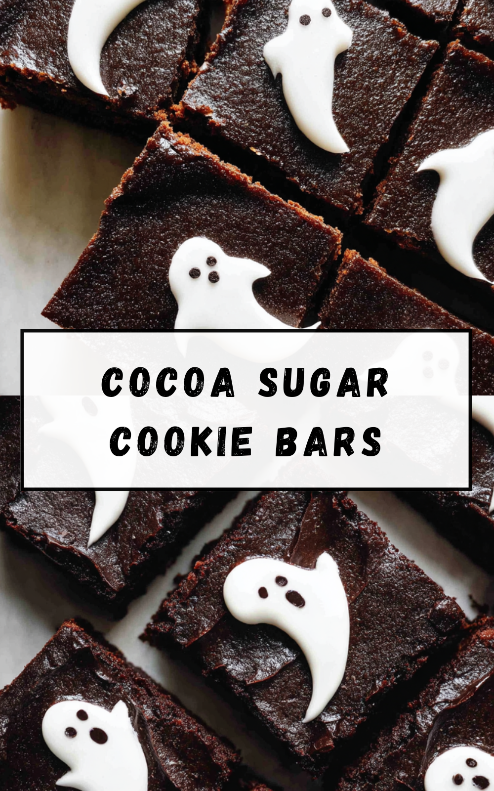 Cocoa Sugar Cookie Bars