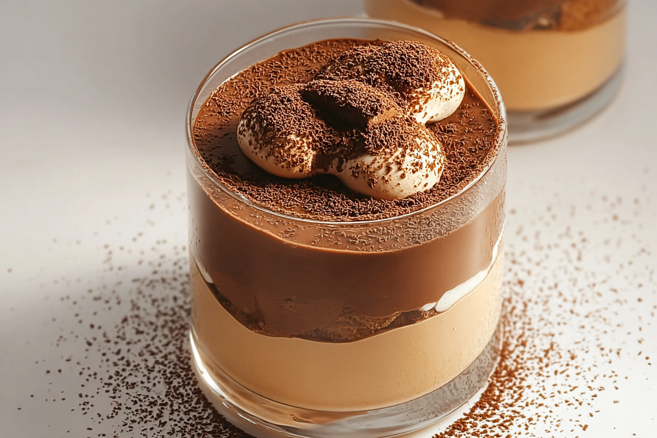 Coffee Mousse Mocha Verrines