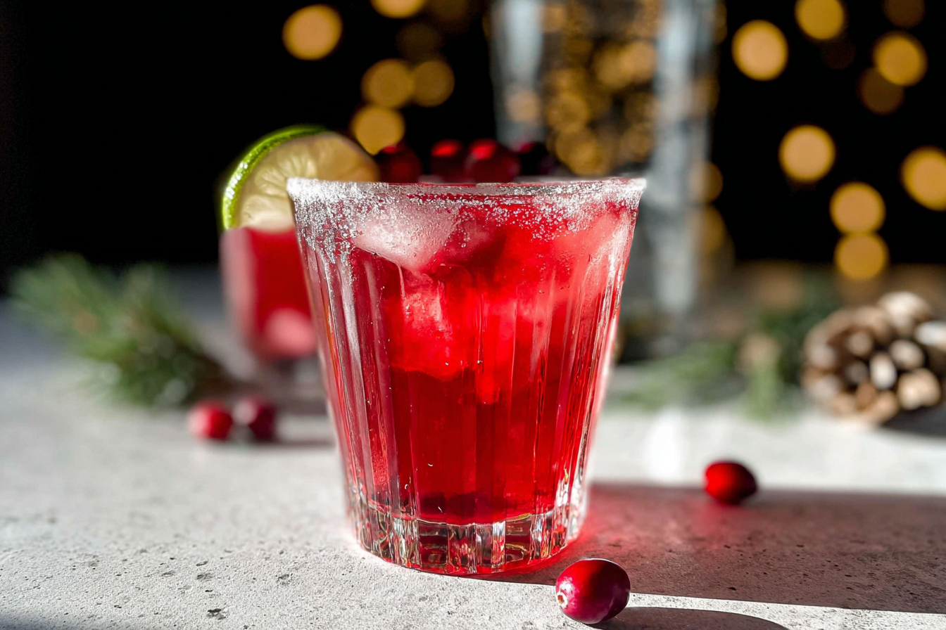 Cranberry Apple Mocktail