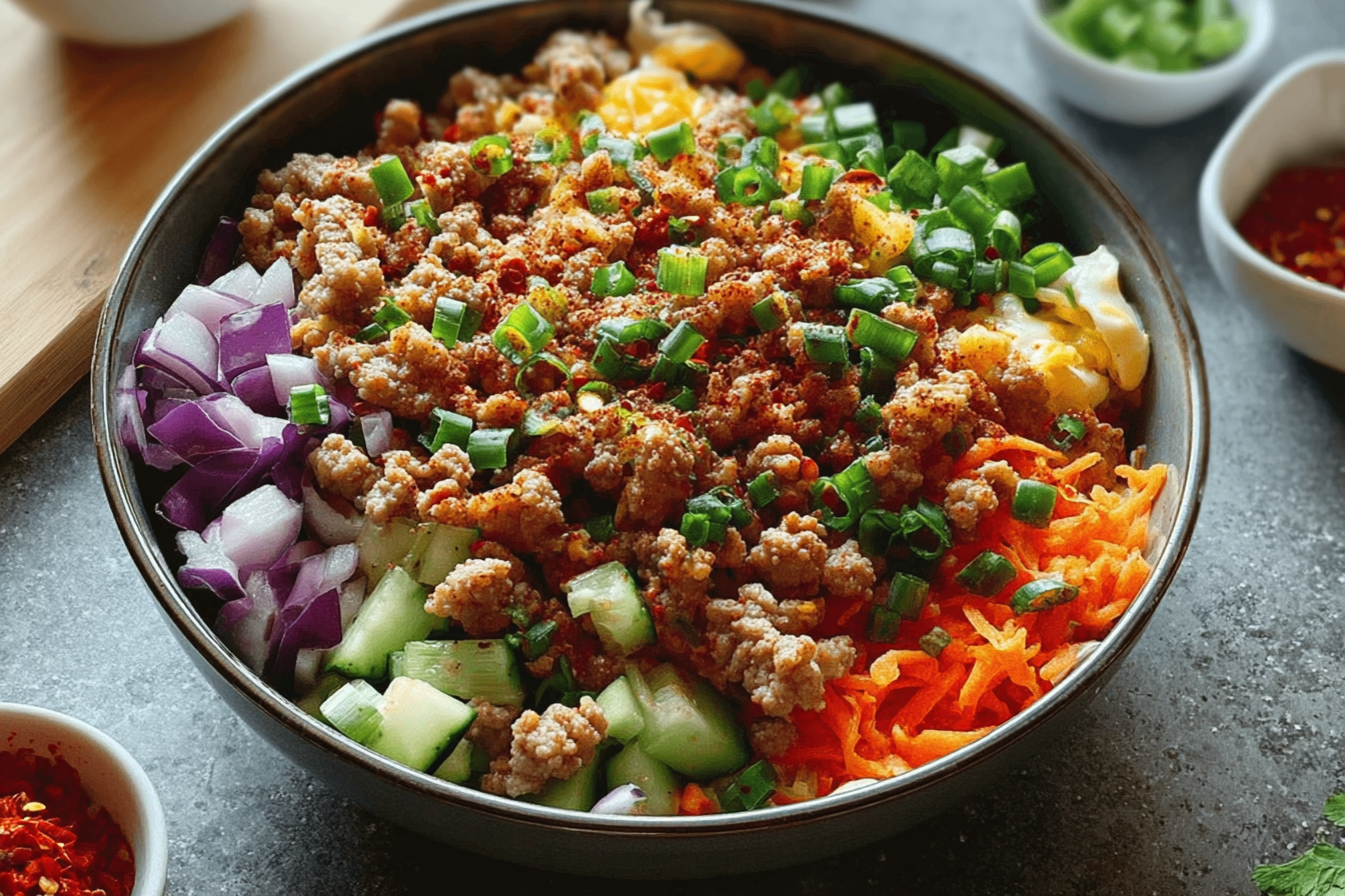Egg Roll Bowl