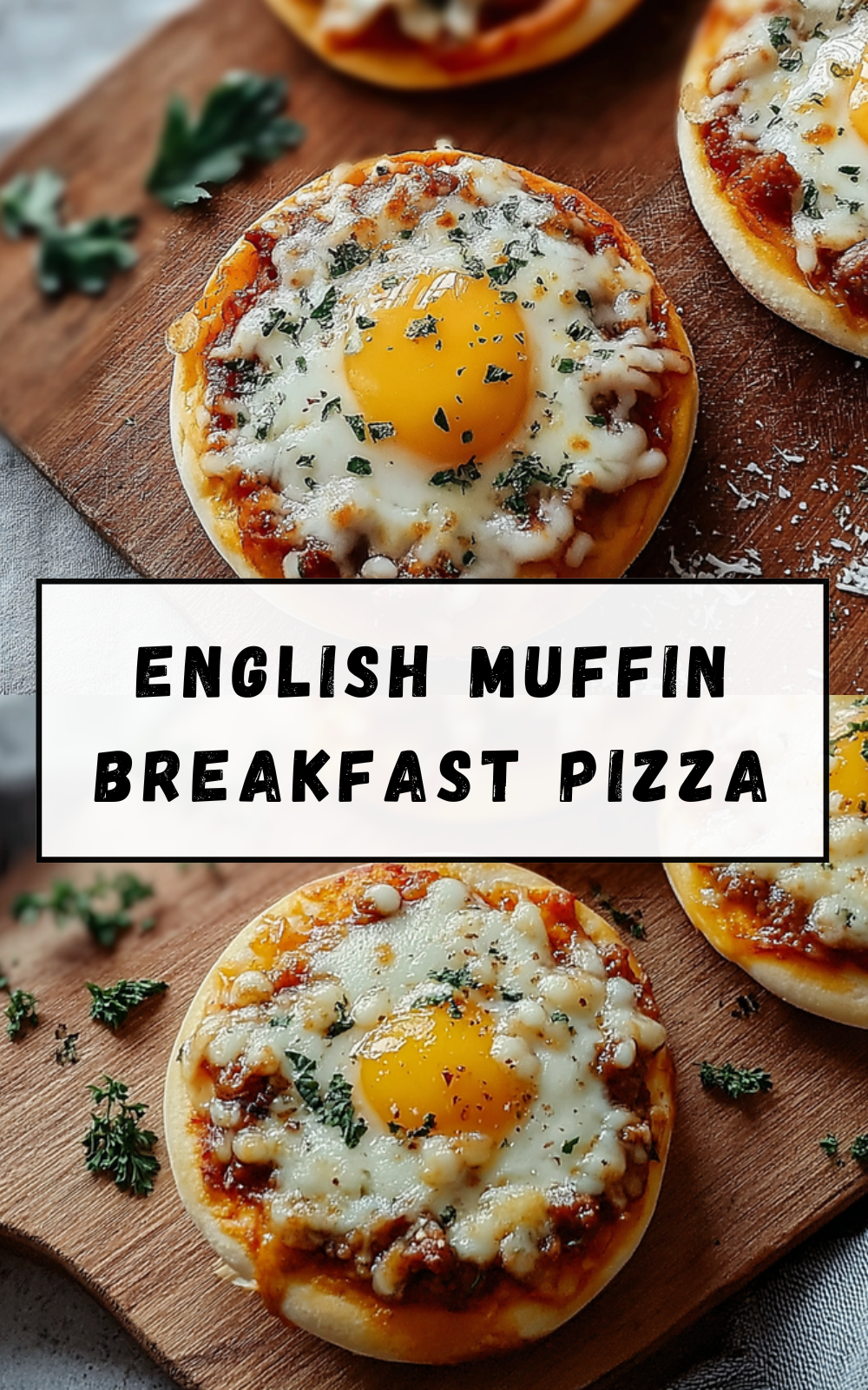 English Muffin Breakfast Pizza