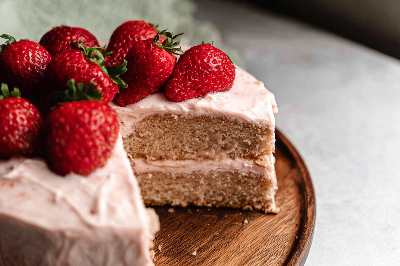 Fresh Strawberry Cake