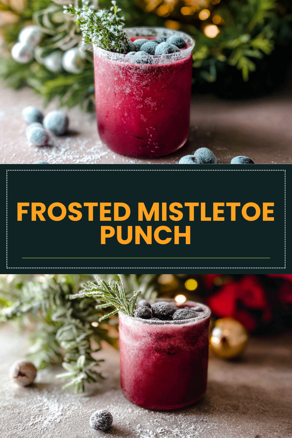 Frosted Mistletoe Punch