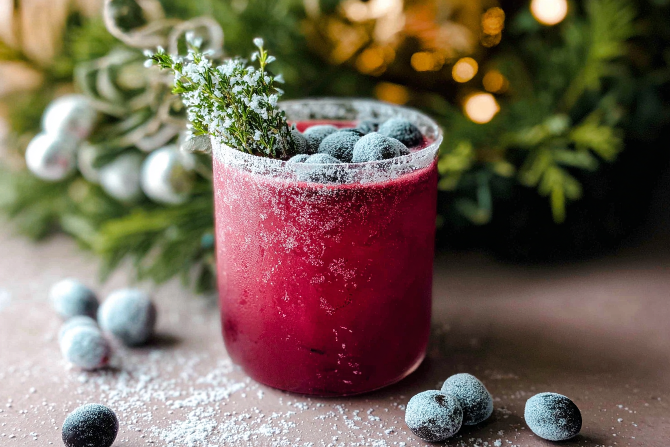 Frosted Mistletoe Punch