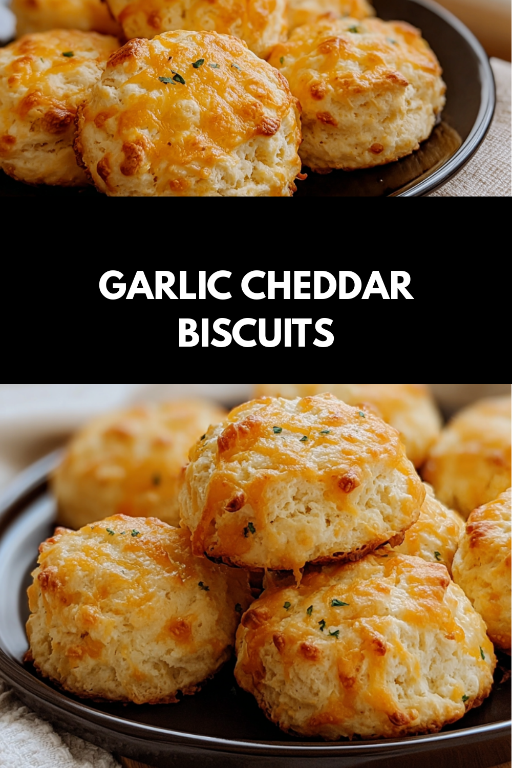 Homemade Cheesy Garlic Biscuits Recipe 7 Garlic Cheddar Biscuits