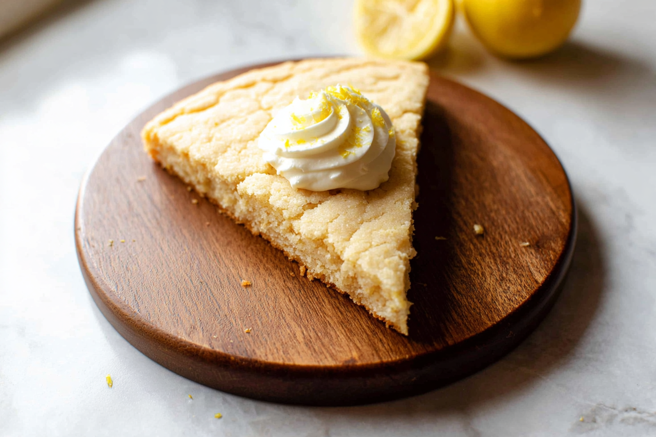 Giant Lemon Cookie Cake