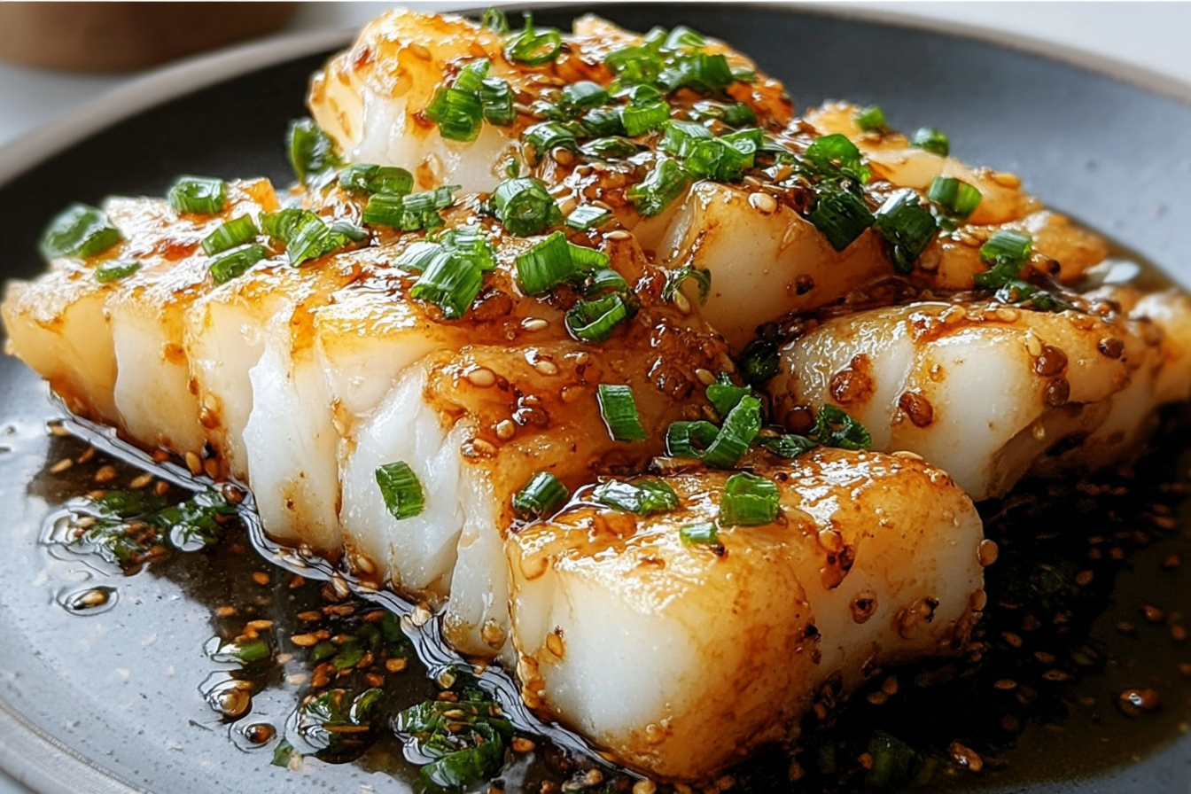 Ginger Soy Glazed Cod