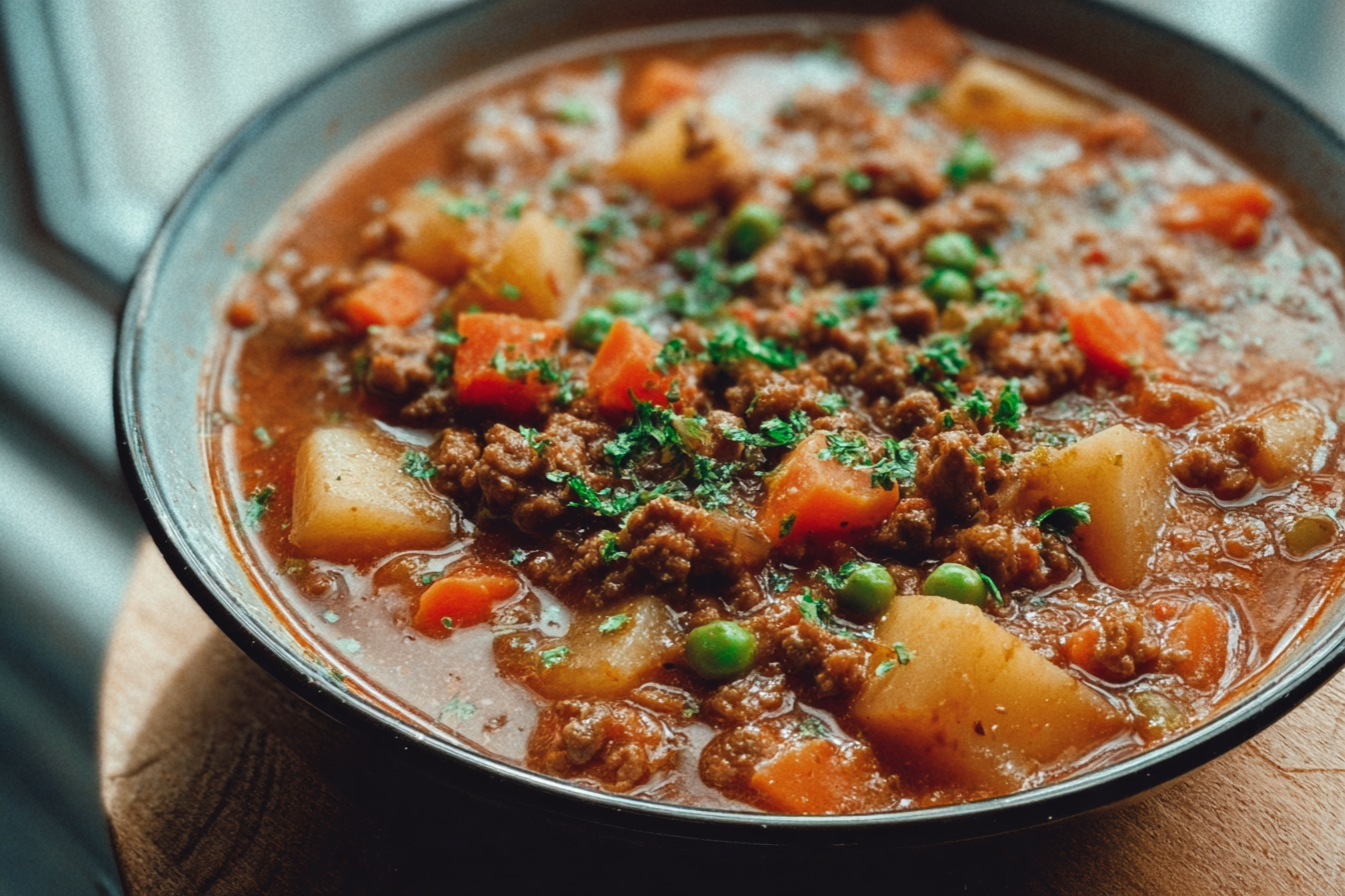 Hamburger Soup Recipe: Simple Comfort Food 6 Hamburger Soup
