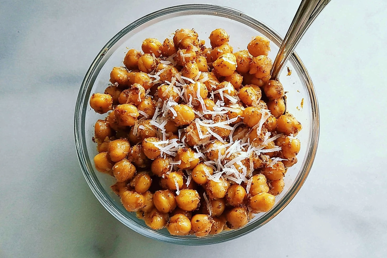 Italian Roasted Chickpeas Recipe