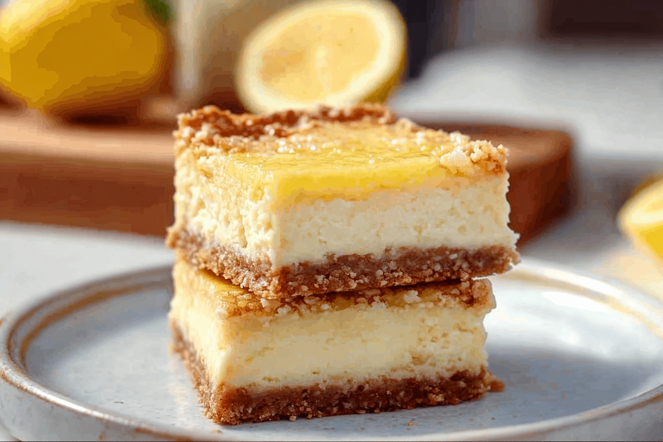 Lemon Cheesecake Bars