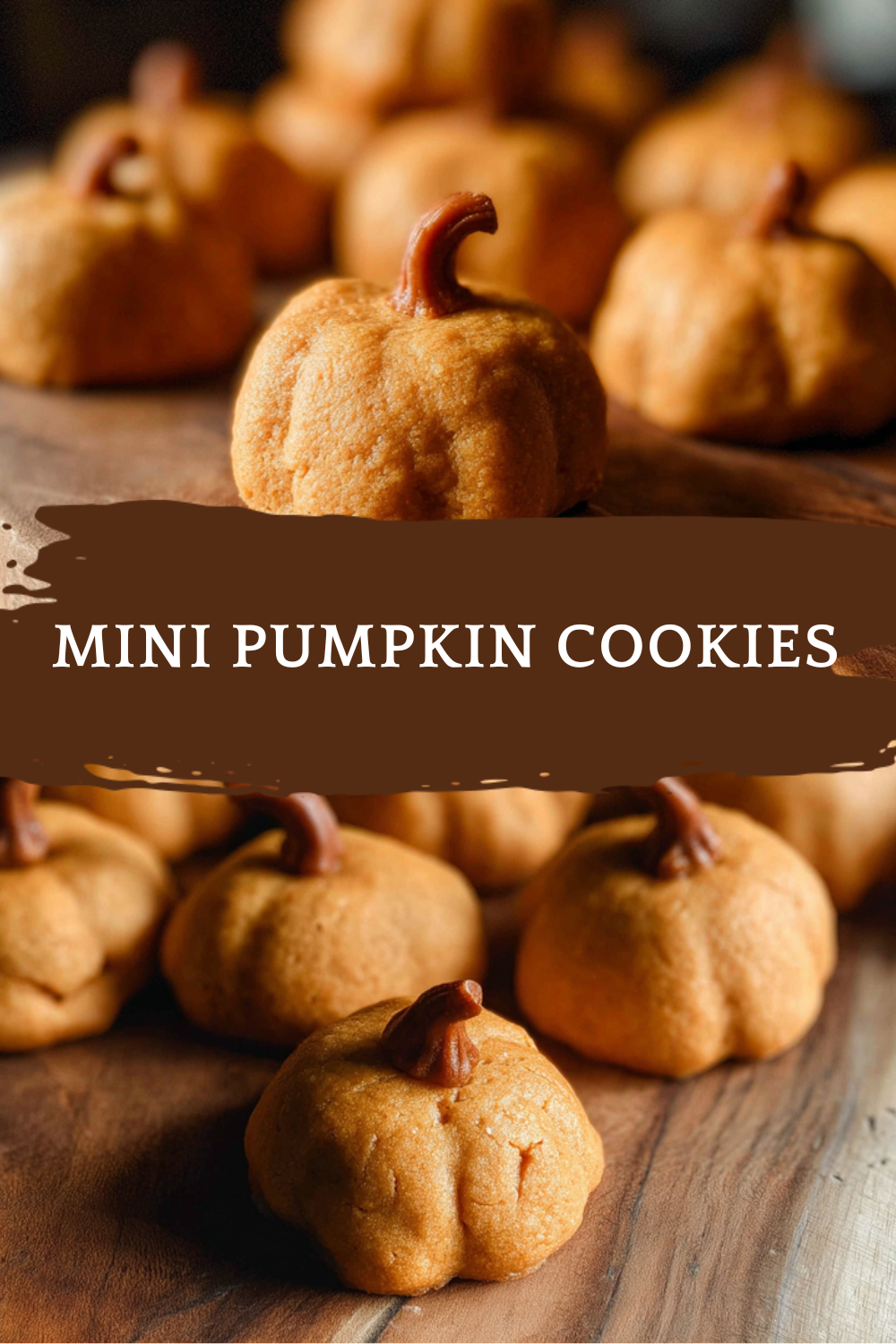Mini Pumpkin Cookies