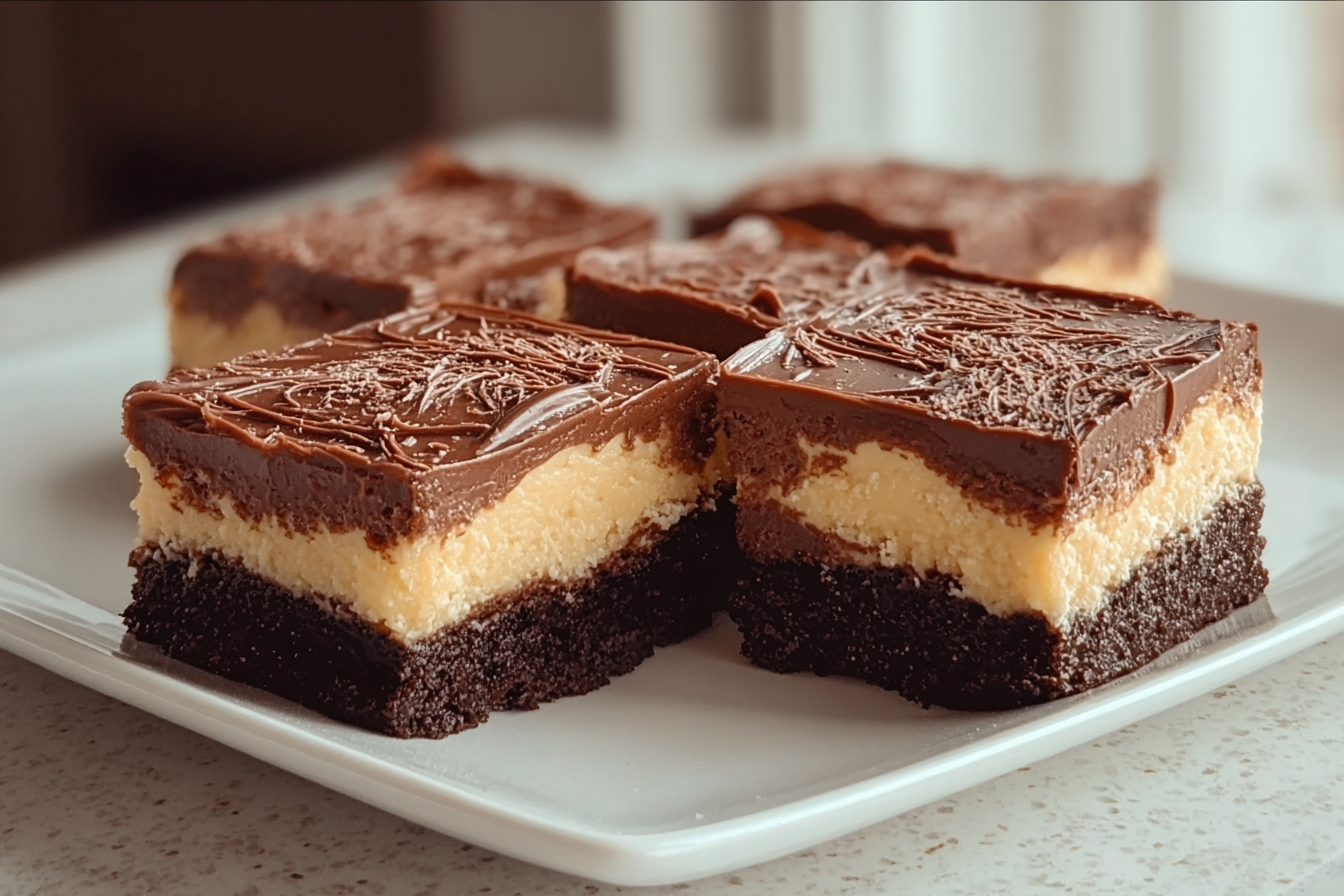 Nutella Cheesecake Bars