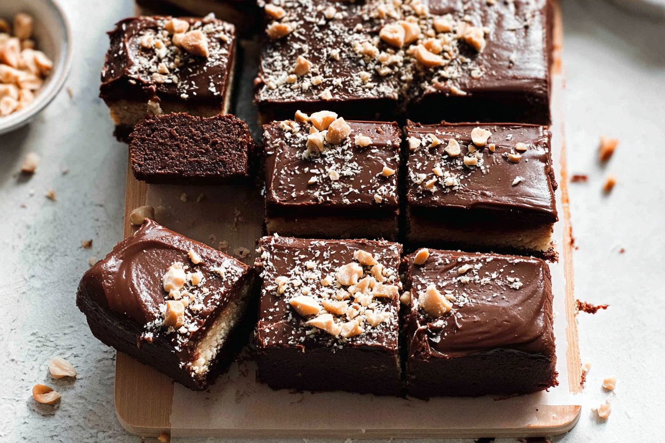 Nutella Cheesecake Bars