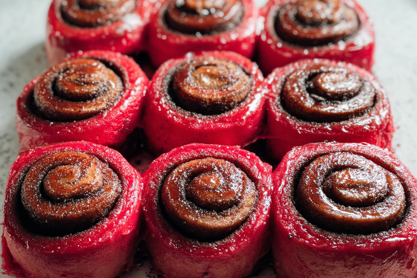 Red Velvet Cinnamon Rolls Recipe 6 Red Velvet Cinnamon Rolls