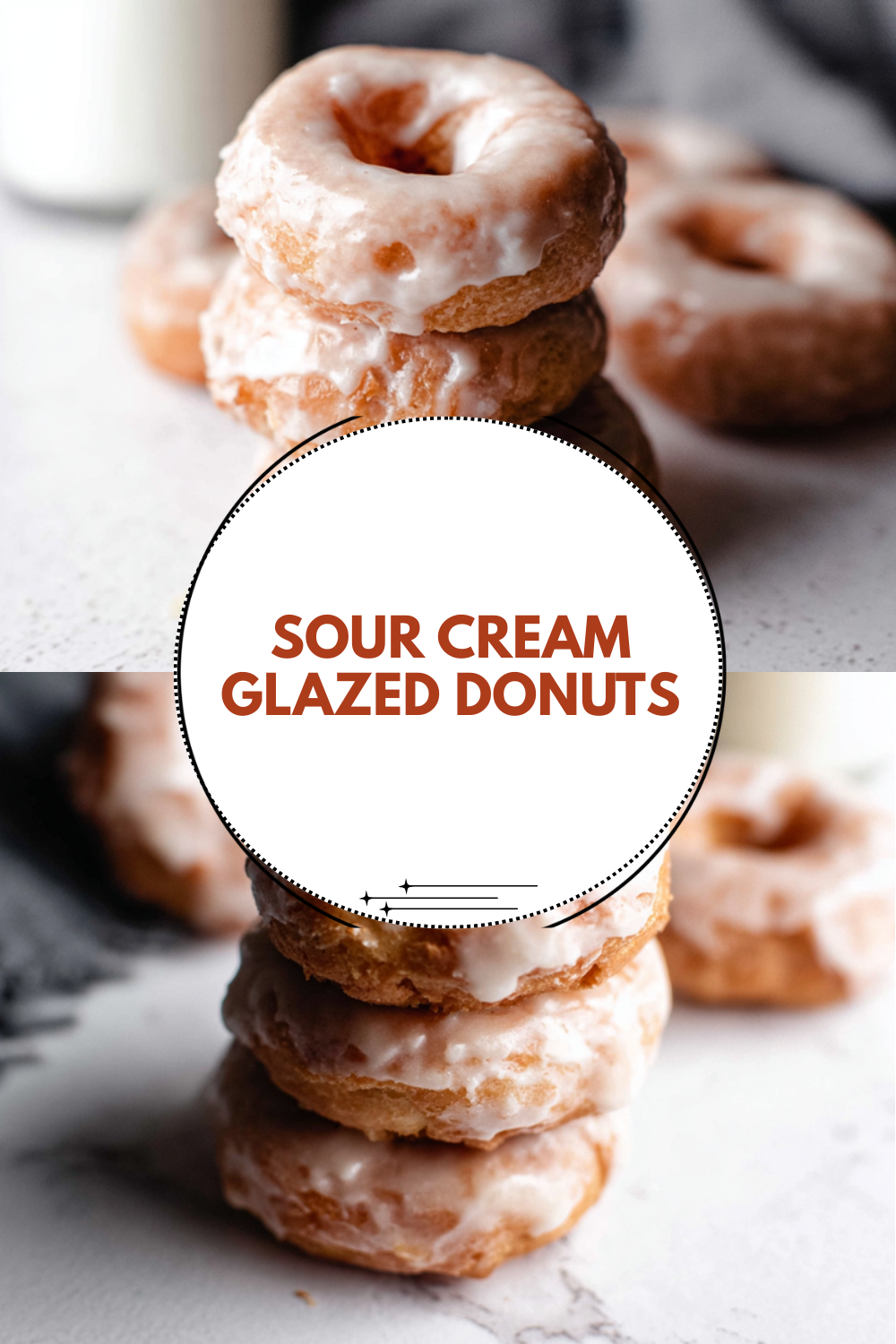 Sour Cream Glazed Donuts