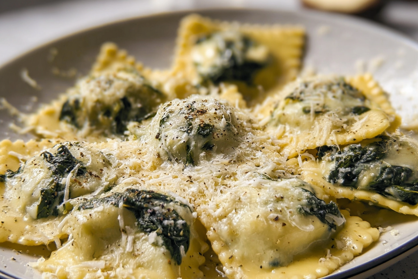 Creamy Spinach And Artichoke Ravioli Bake 6 Spinach Artichoke Ravioli Bake
