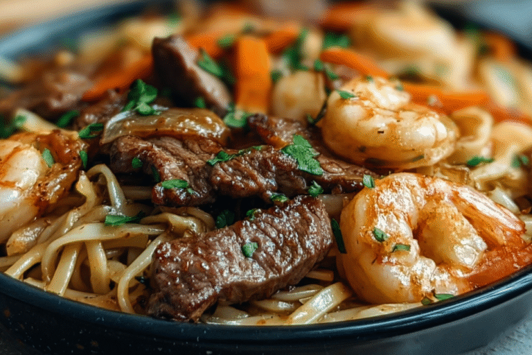 Steak Shrimp Stir Fried Noodles 73.Png