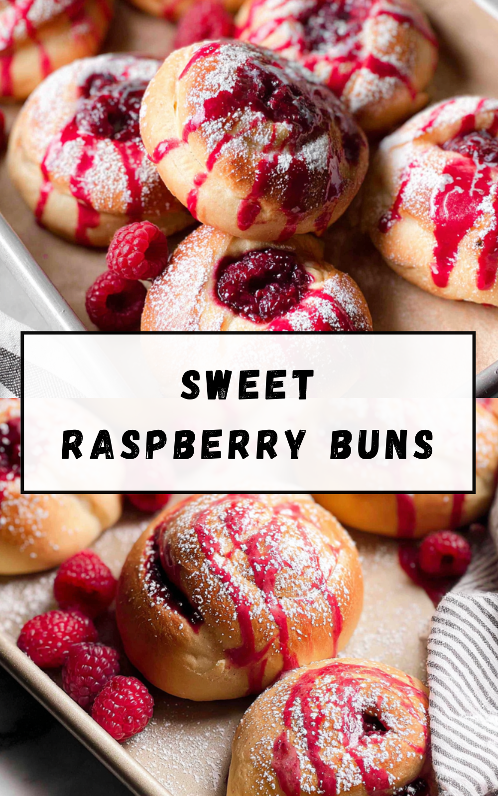 Sweet Raspberry Buns