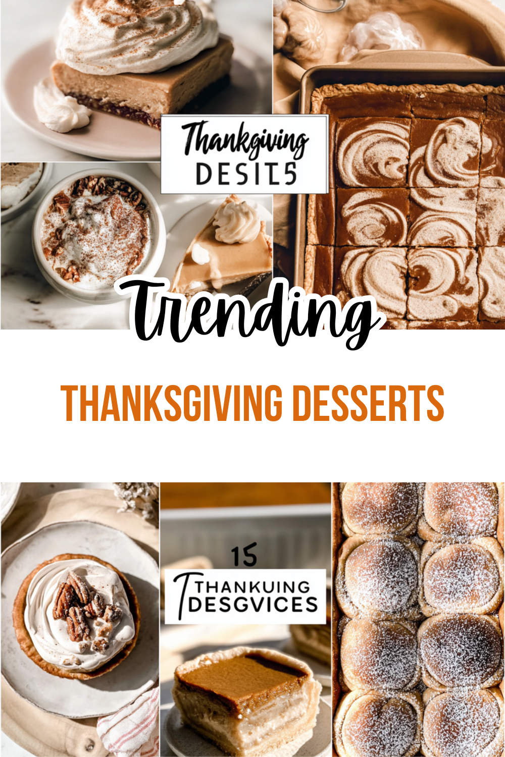 Thanksgiving Desserts