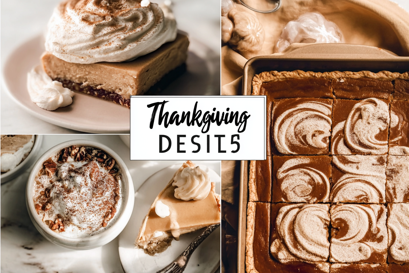 Thanksgiving Desserts
