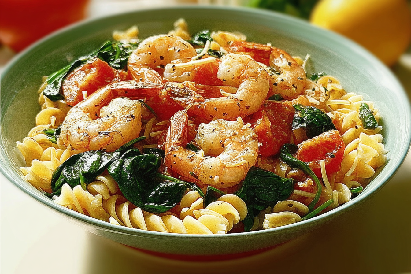 Tomato Spinach Shrimp Pasta Recipe 6 Tomato Spinach Shrimp Pasta Recipe