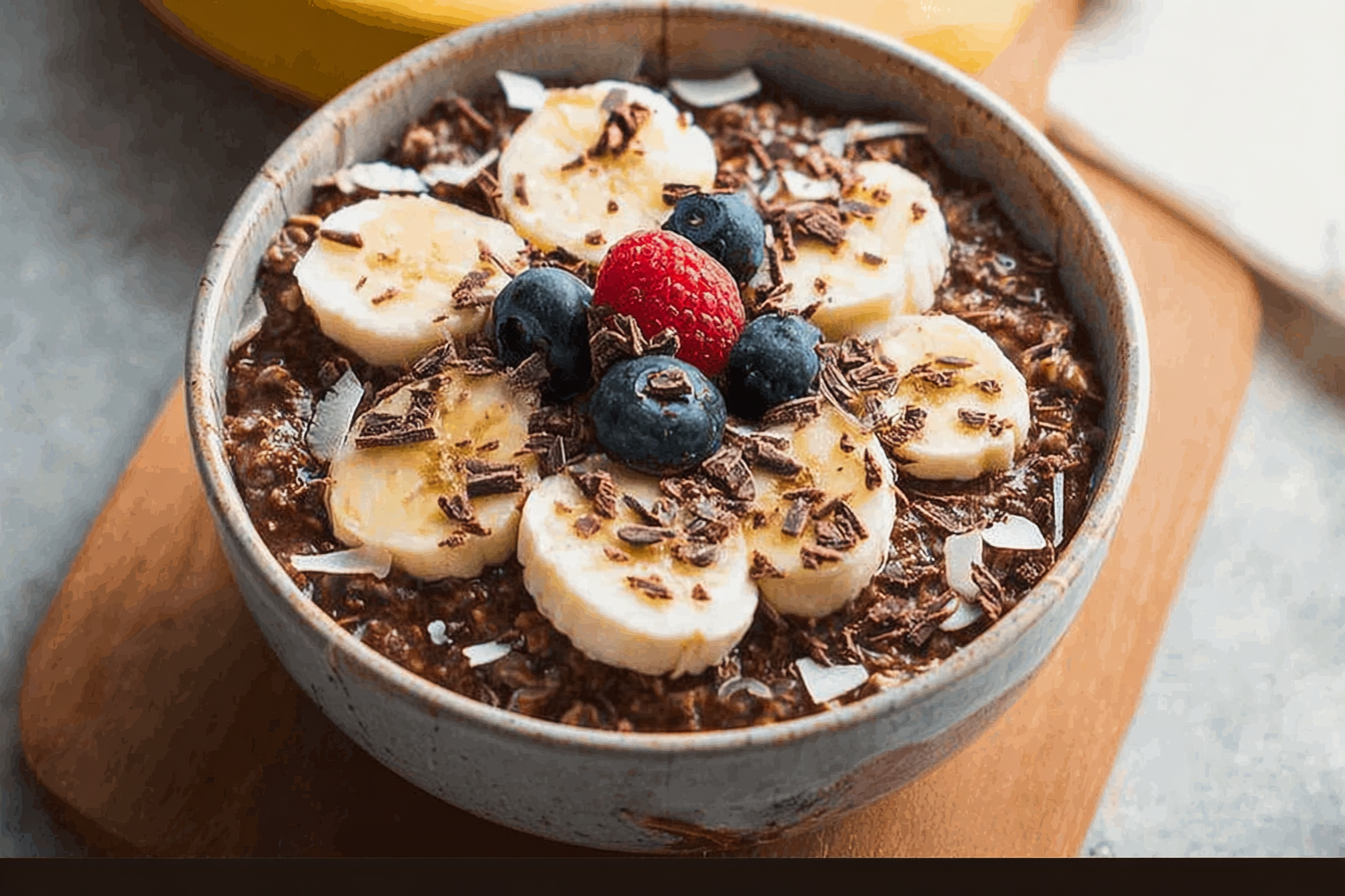 Chocolate Coconut Oat Porridge Recipe 6 Vegan Chocolate Coconut Oatmeal