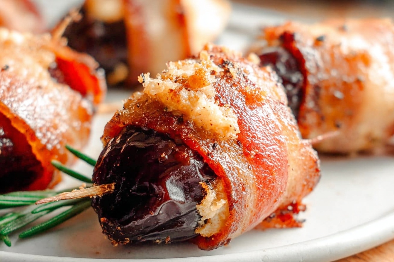 Bacon Wrapped Dates