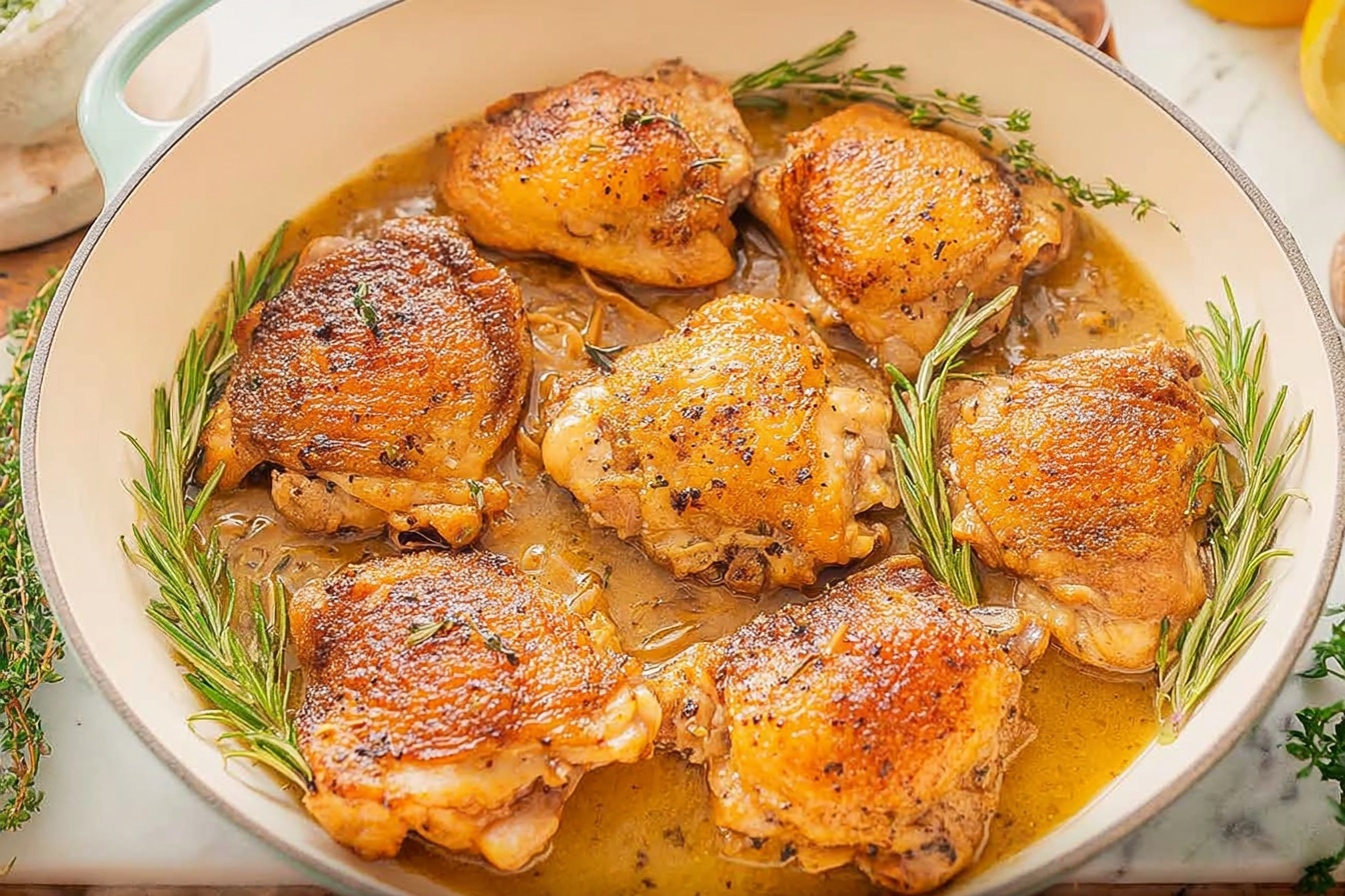 Braised Chicken Thighs