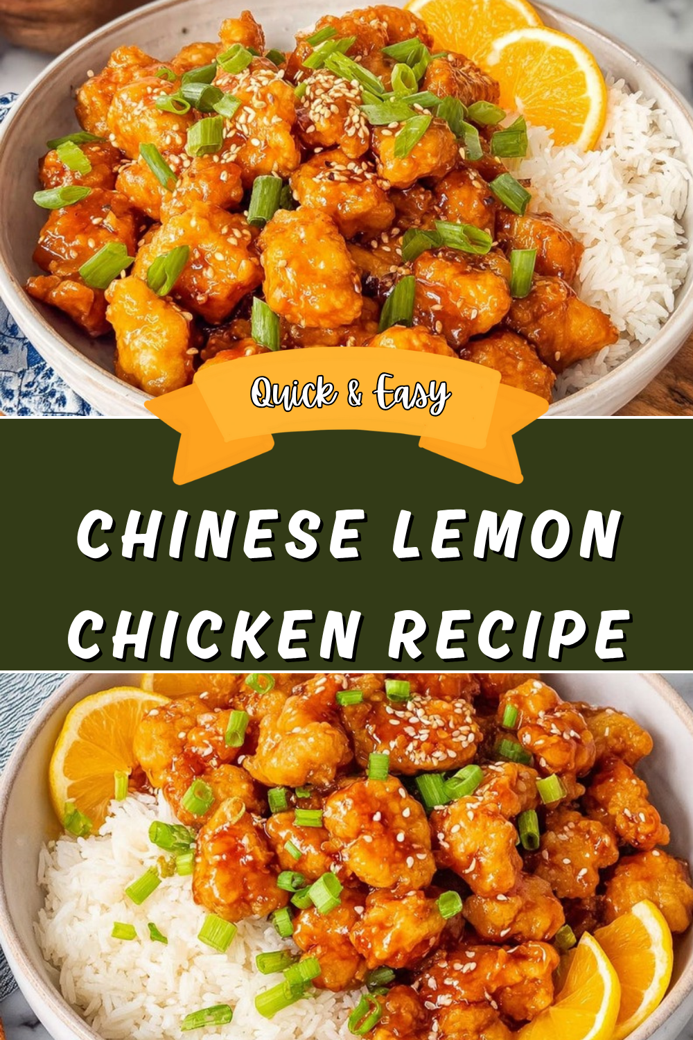 Crispy Chinese Lemon Chicken Old School Recipe 7 Chinese Lemon Chicken Recipe