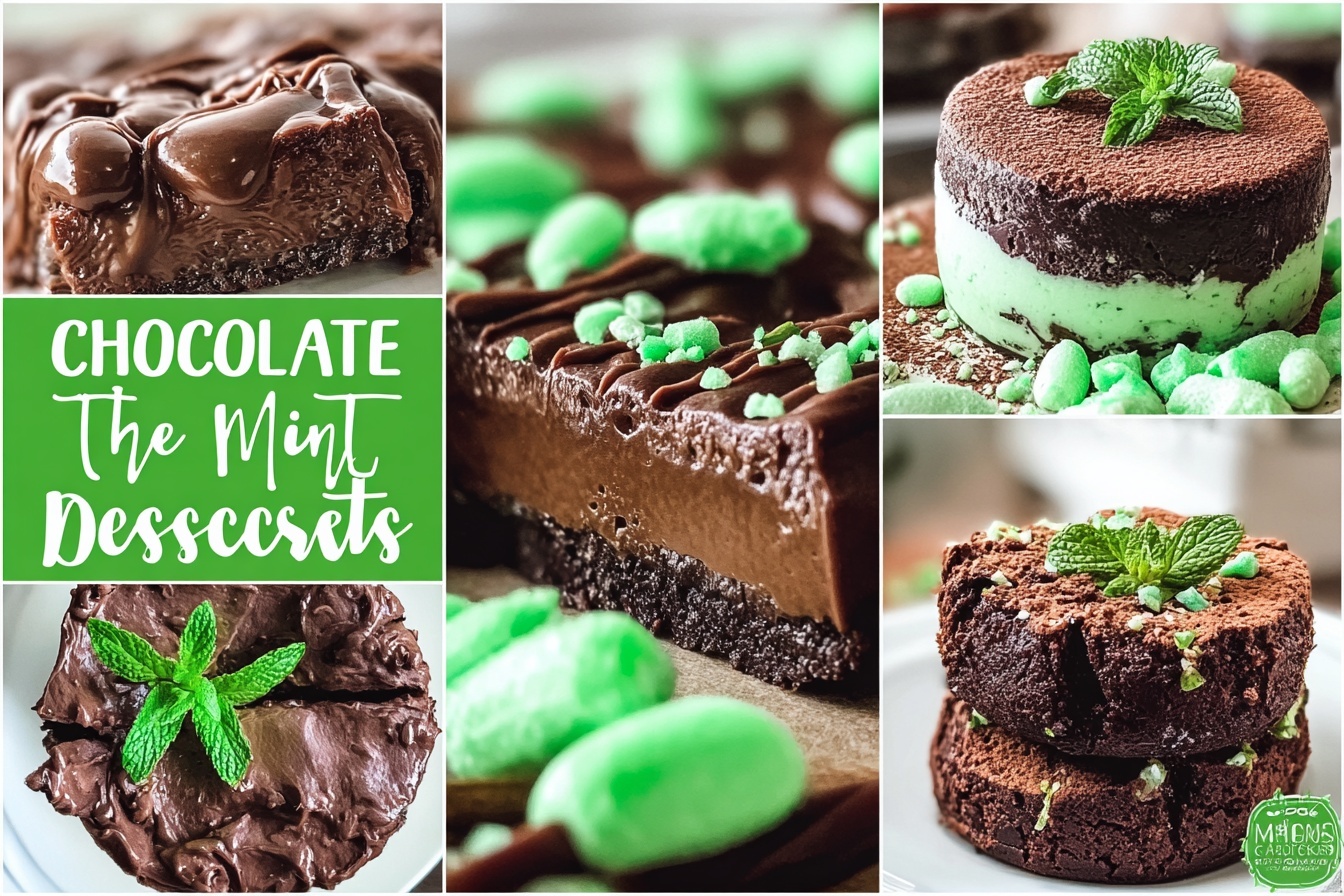Chocolate Mint Dream Bars Recipe 6 Chocolate And Mint Desserts