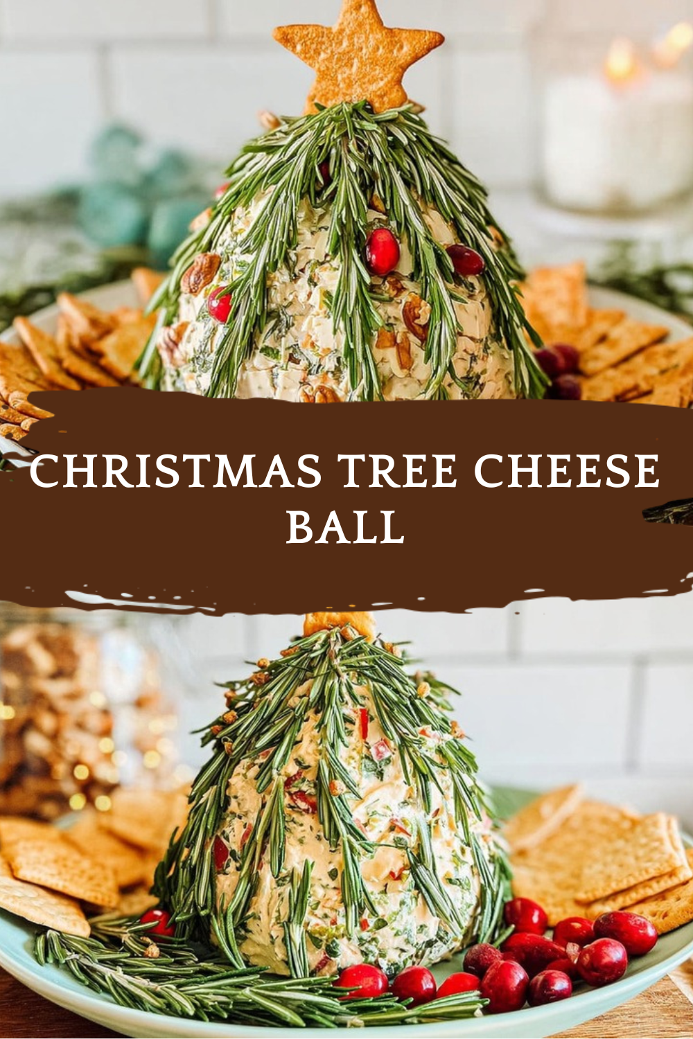 Christmas Tree Cheese Ball