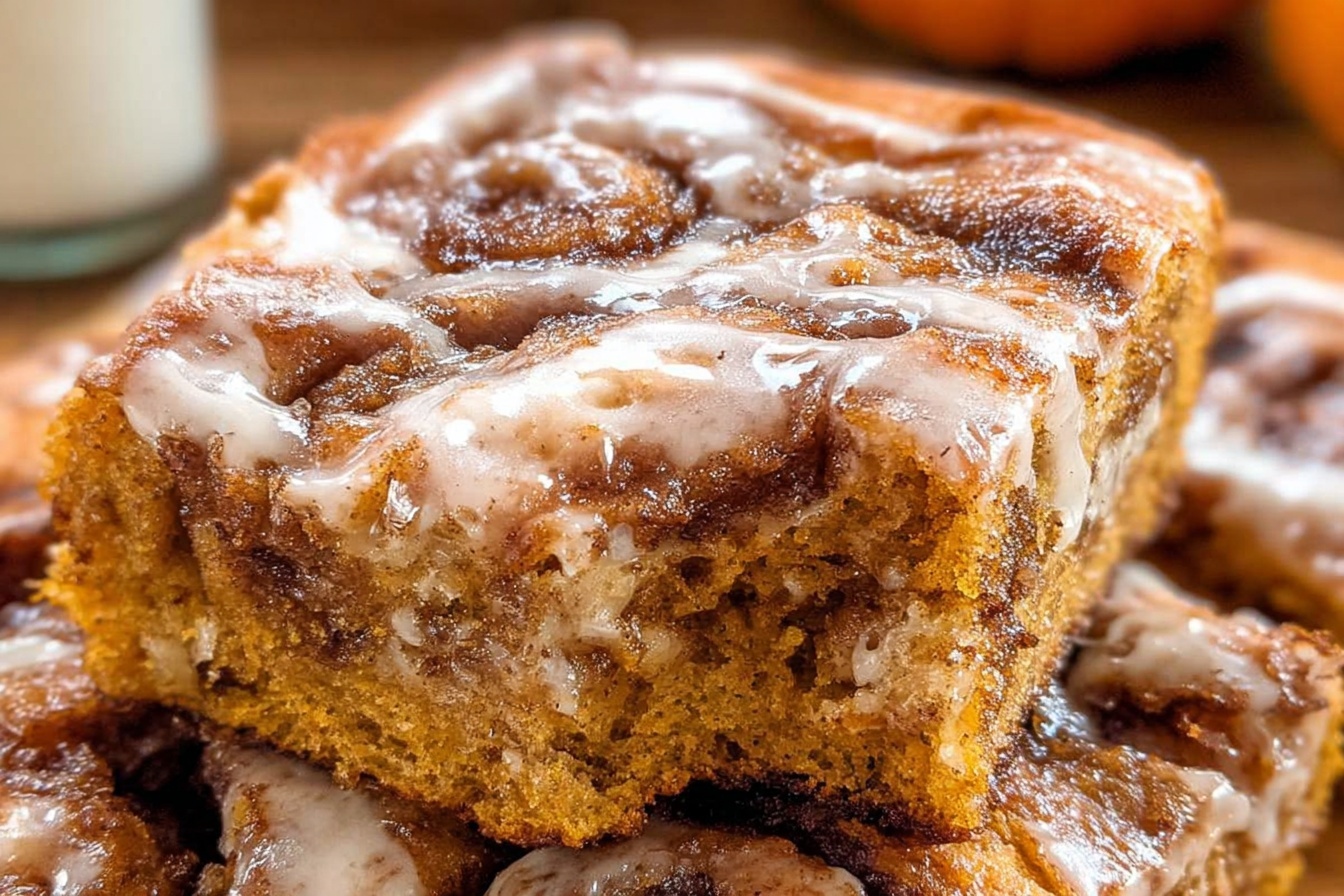 Cinnamon Roll Pumpkin Focaccia