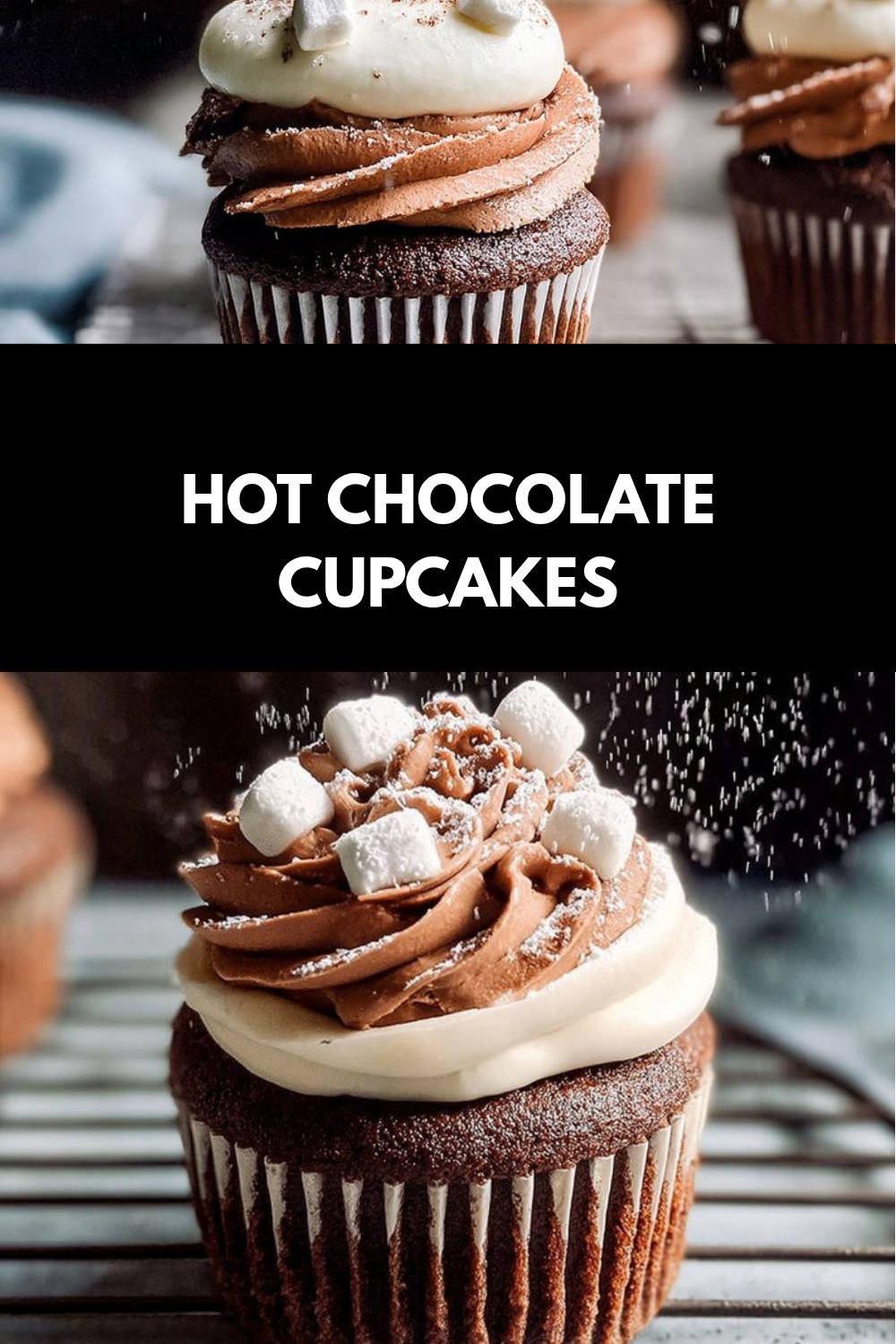 Hot Chocolate Cupcakes