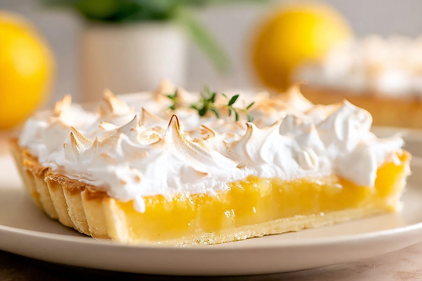 Lemon Meringue Tart Recipe 6 Lemon Meringue Tart