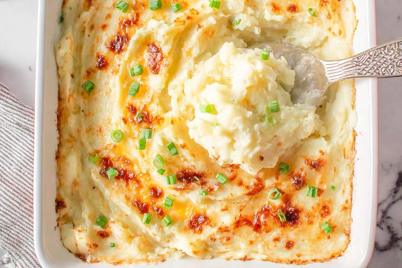 Mashed Potato Casserole Recipe 6 Mashed Potato Casserole