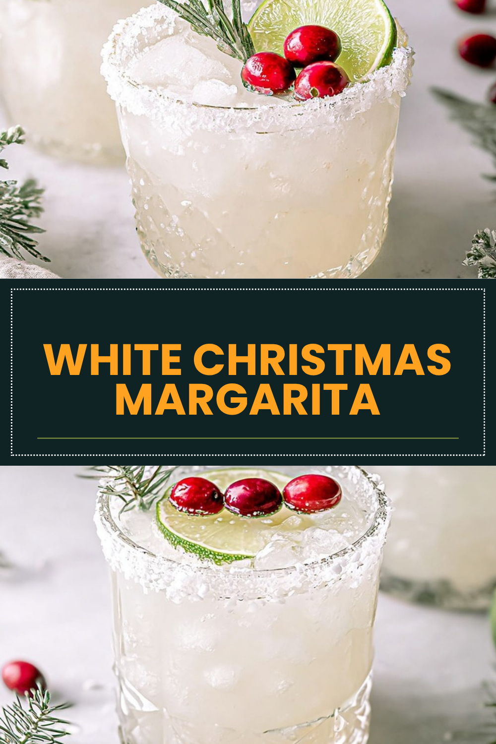 White Christmas Margarita