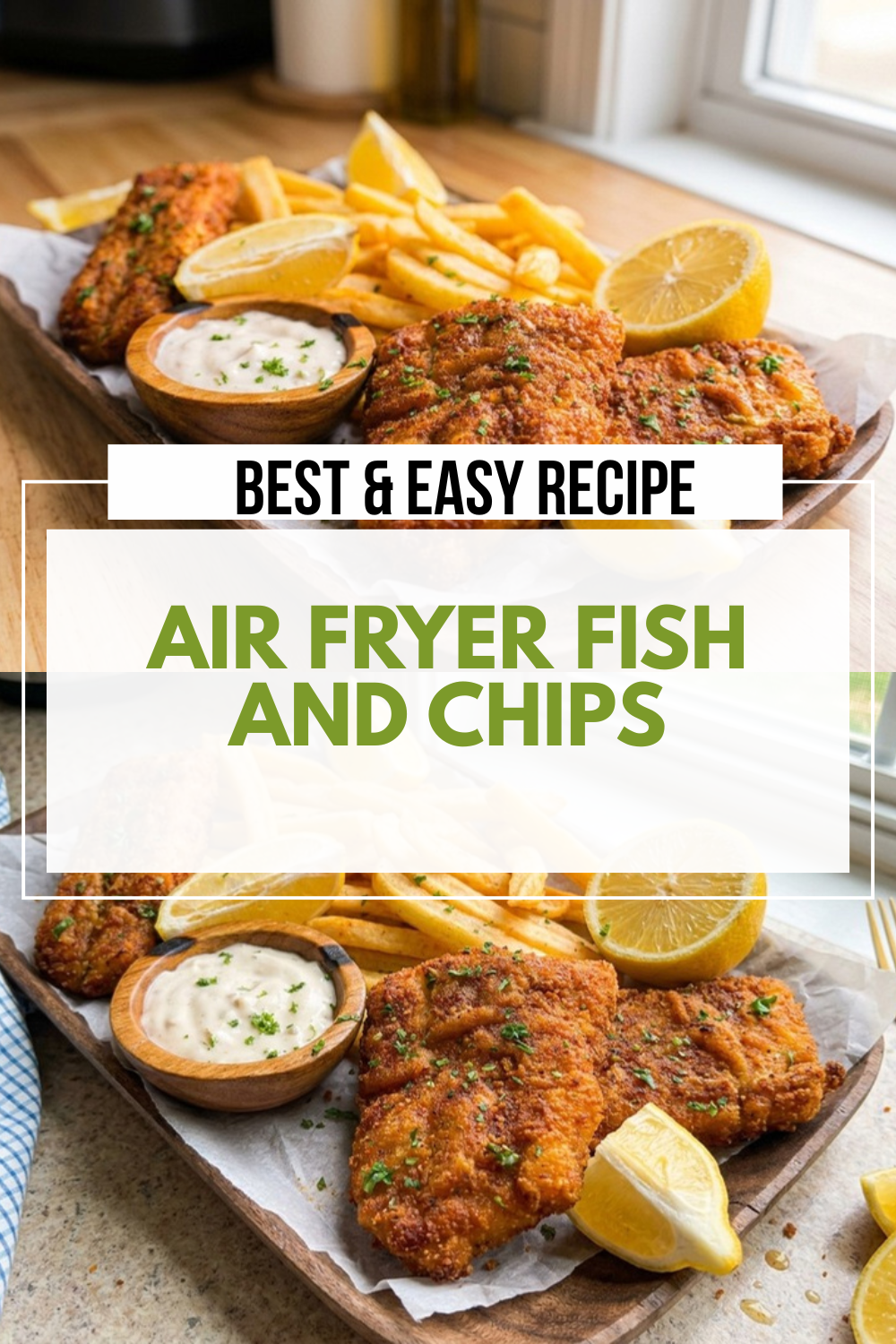 Air Fryer Fish And Chips
