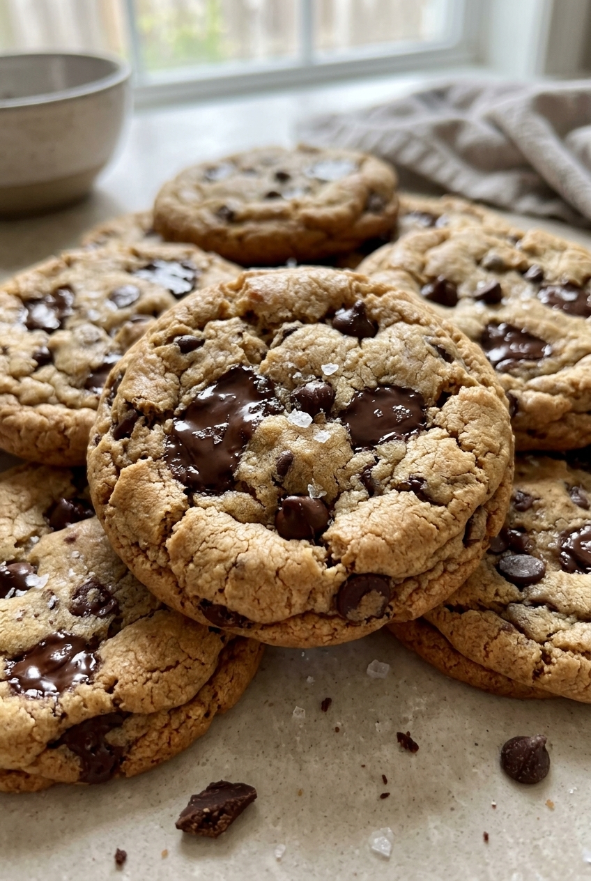 Bakery Style Chocolate Chip Cookies