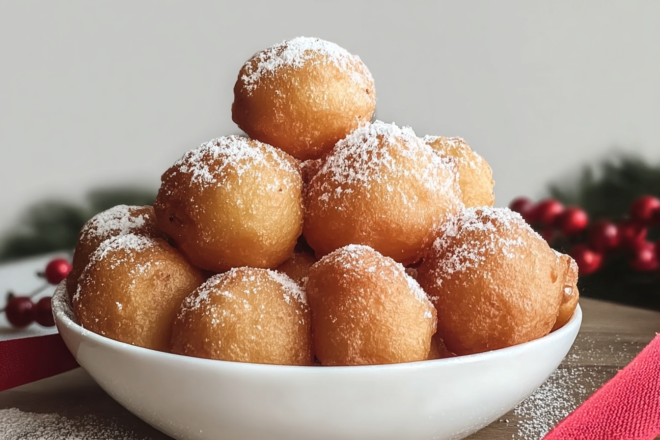 Belgian Croustillons Crispy Fried Dough Balls Recipe 6 Belgian Croustillons Fried Dough Balls