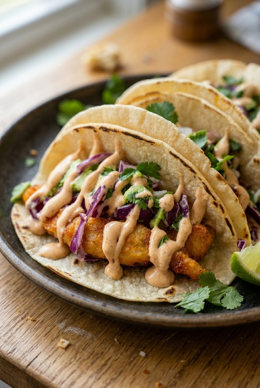 Best Fish Tacos With Amazing Fish Taco Sauce
