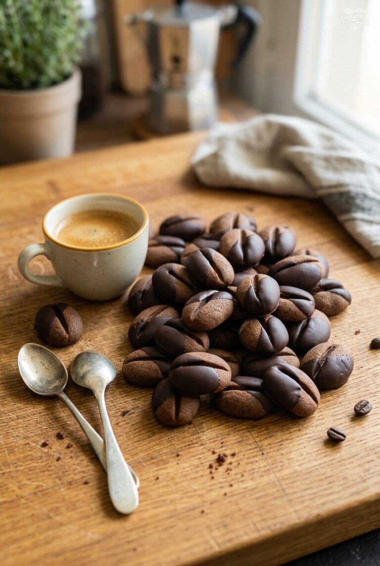 Biscotti Al Caffè A Forma Di Chicco Di Caffè 44.Png