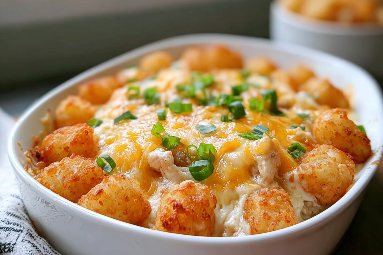 Cracked Out Chicken Tater Tot Casserole Recipe 6 Chicken Tater Tot Casserole