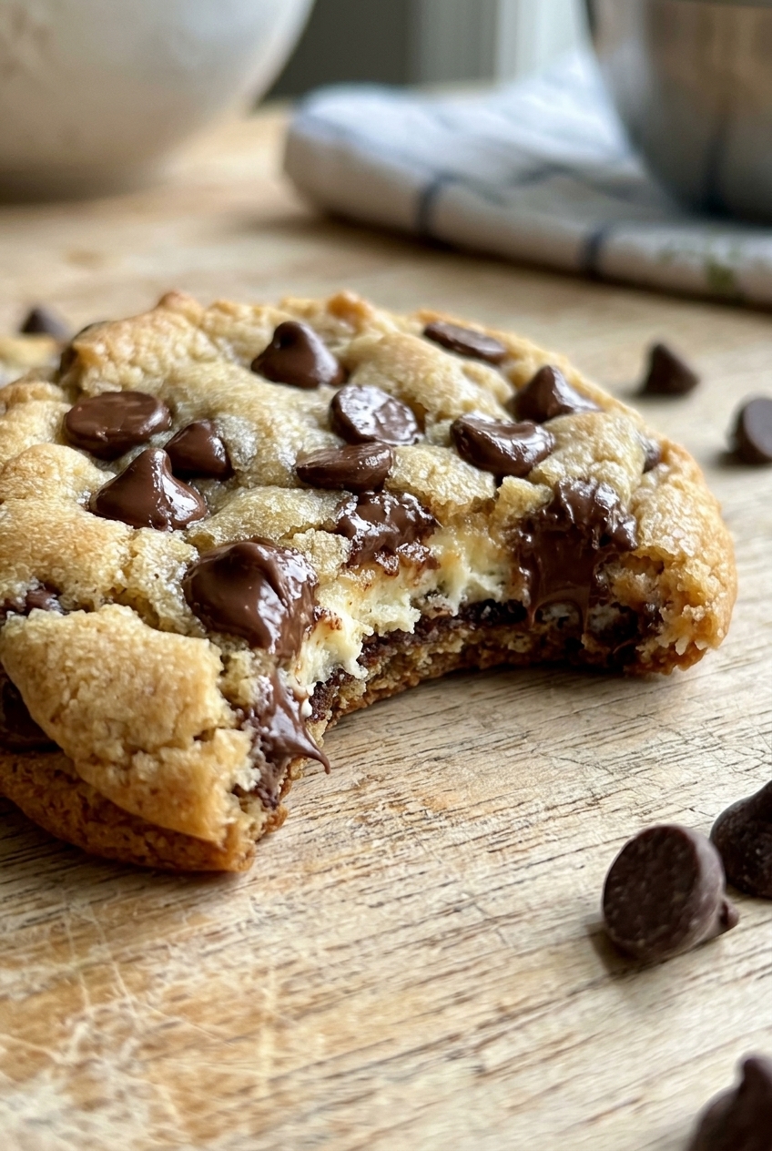 Chocolate Chip Cheesecake Cookies