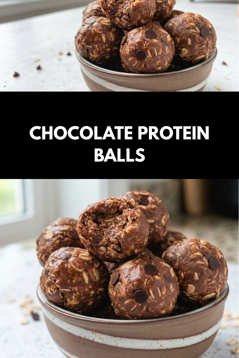 Chocolate Peanut Butter Protein Balls Easy No Bake Recipe 7 Chocolate Protein Balls