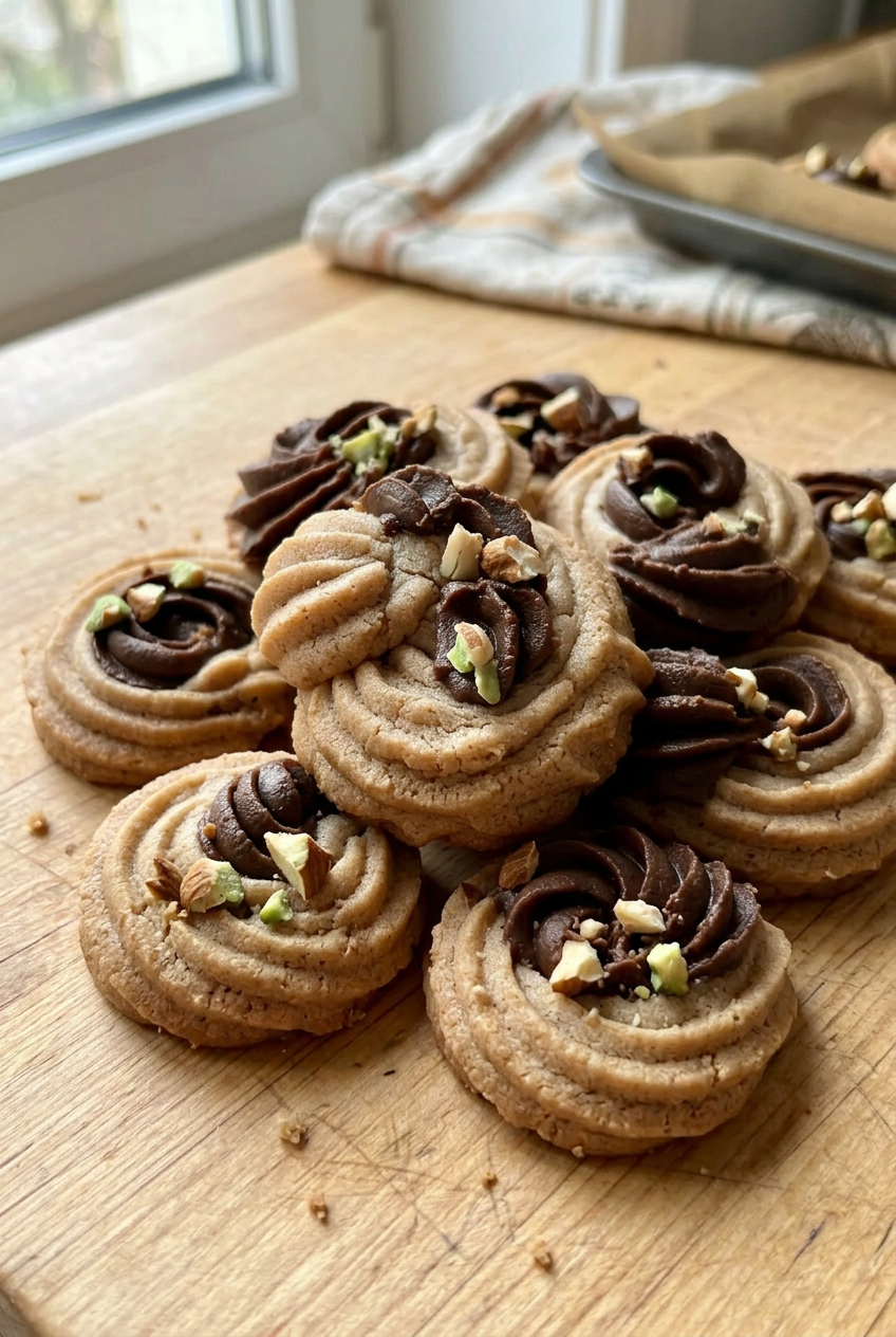 Coffee Butter Cookies