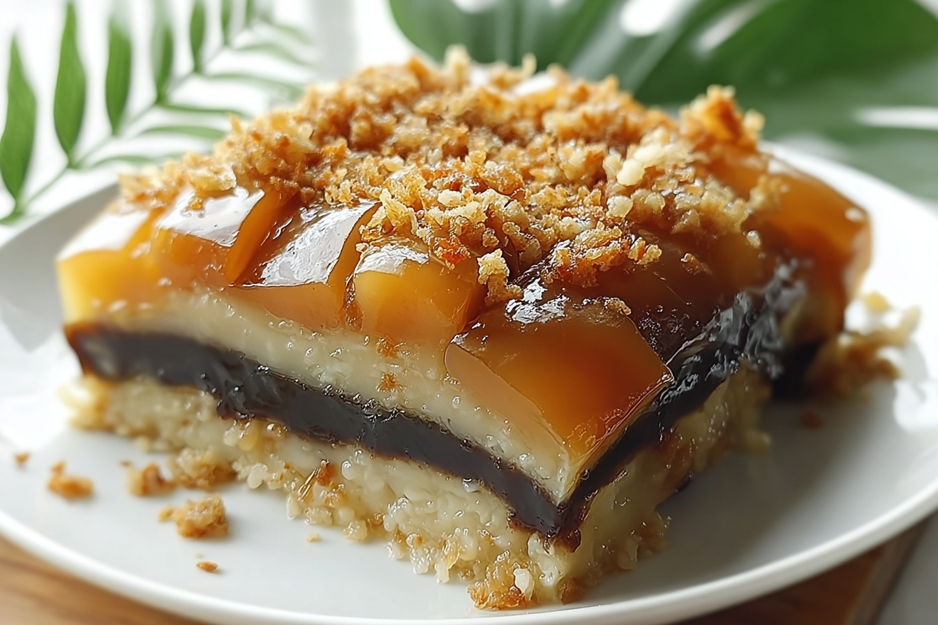 Sapin Sapin Recipe: Easy Filipino Layered Sticky Rice Cake 6 Filipino Sapin Sapin