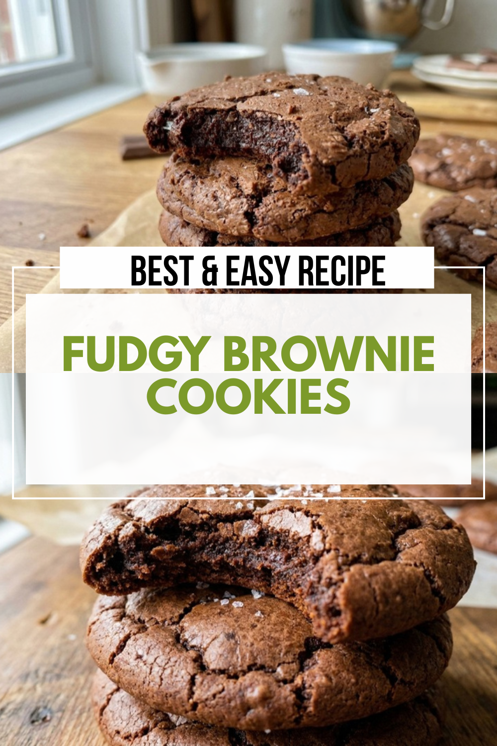 Fudgy Brownie Cookies